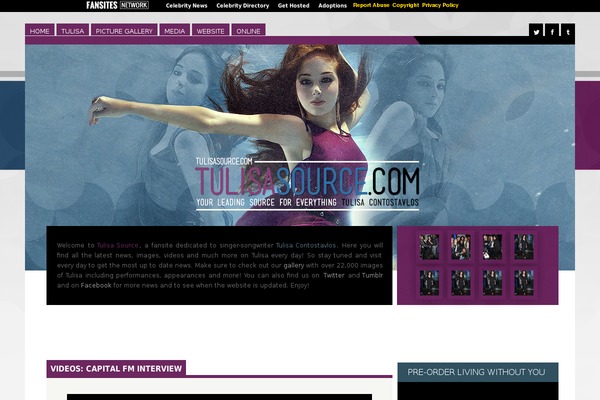 tulisasource.com site used Burn