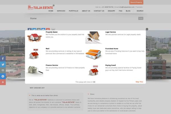Site using Tiny carousel horizontal slider plus plugin