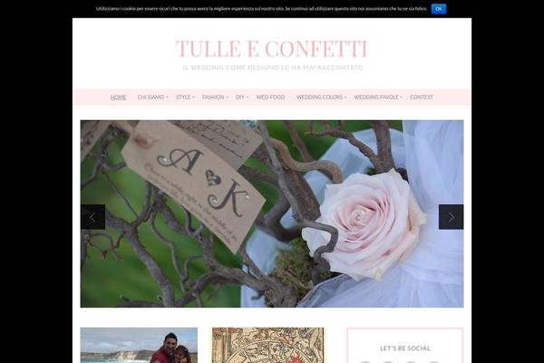 Isabelle theme site design template sample