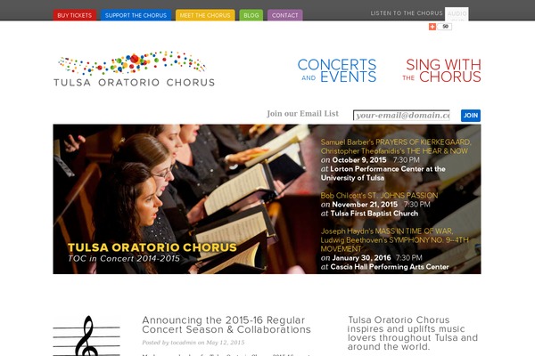 tulsachorus.com site used Toc
