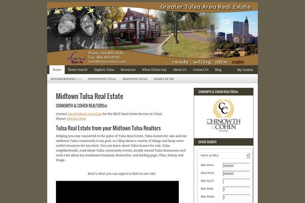Agentpress Two theme site design template sample
