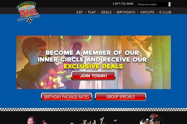Anacron theme site design template sample