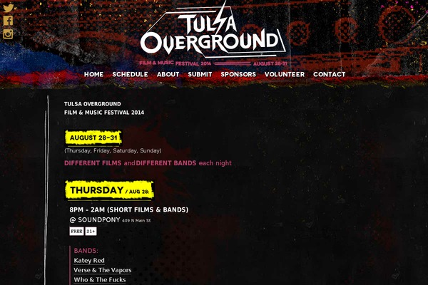 tulsaoverground.com site used Sprocket