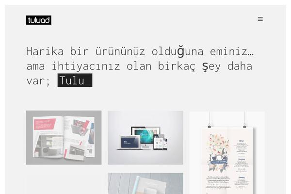 Kalium theme site design template sample