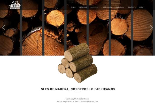 Miami theme site design template sample