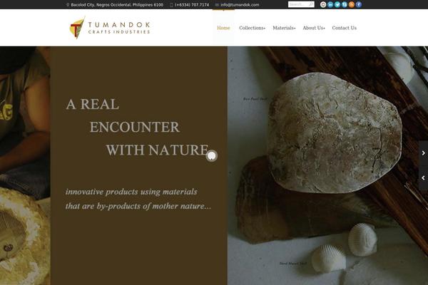 Nimble theme site design template sample