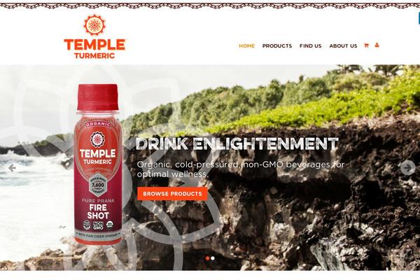 tumericalive.com site used Moderne