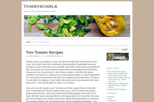 Brunelleschi theme site design template sample