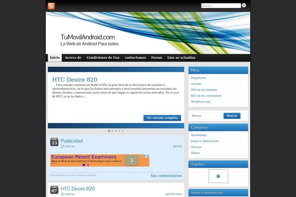 Graphene theme site design template sample