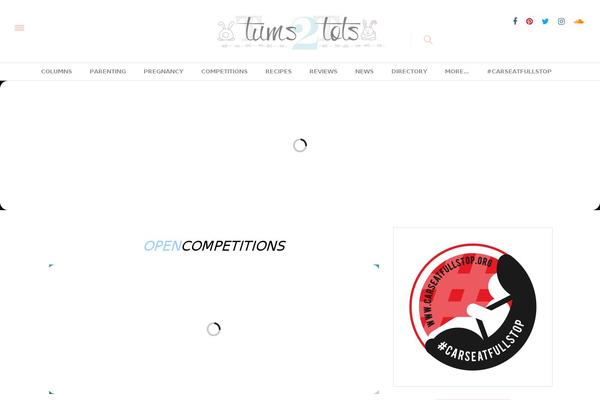 The Voux theme site design template sample