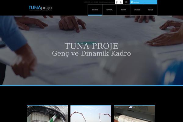 tunaproje.com site used Tuna