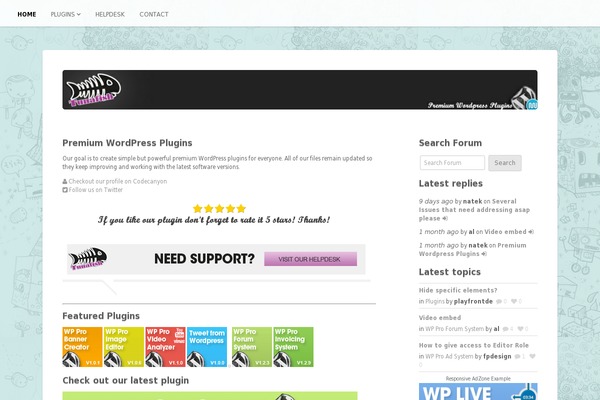 Site using Wp_pro_geo_targeting plugin