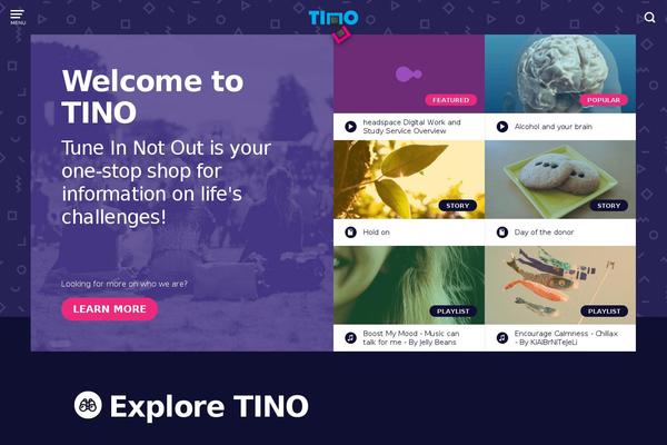 tuneinnotout.com site used Tino