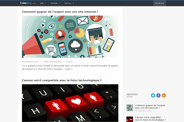 tunibox.com site used Tlc-theme