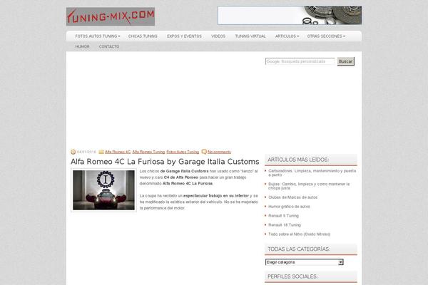 Capia theme site design template sample