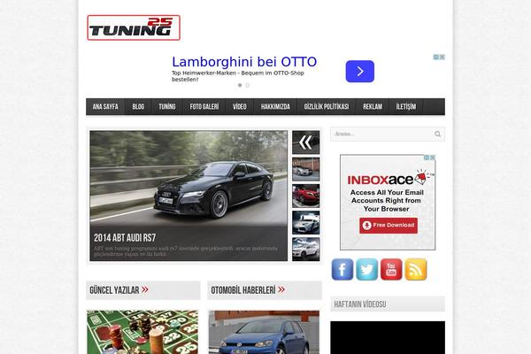 avenue theme site design template sample