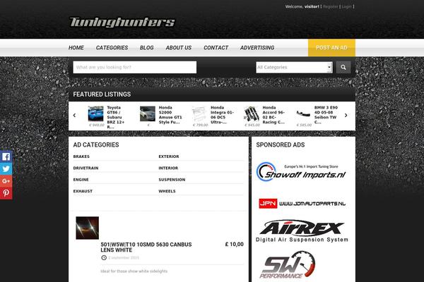Site using Thegem-elements plugin