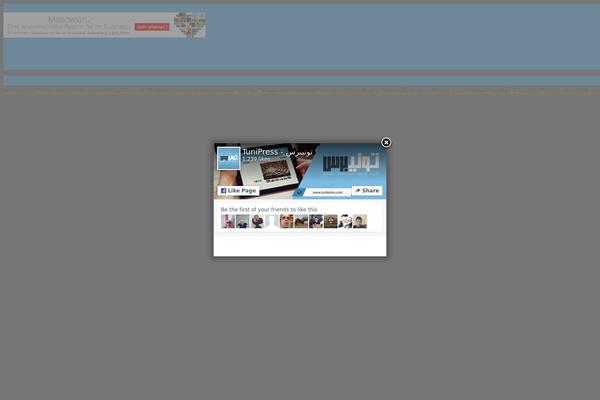 Site using Facebook Page Promoter Lightbox plugin