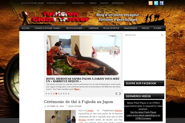 Revo theme site design template sample