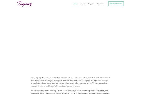 Infinite-child theme site design template sample