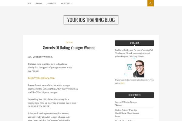 Voice theme site design template sample