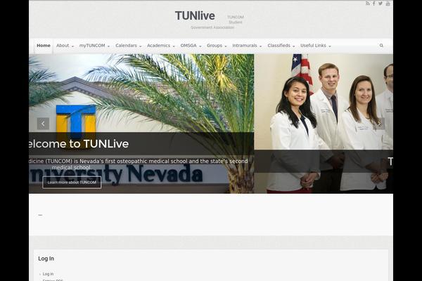 evolve theme site design template sample