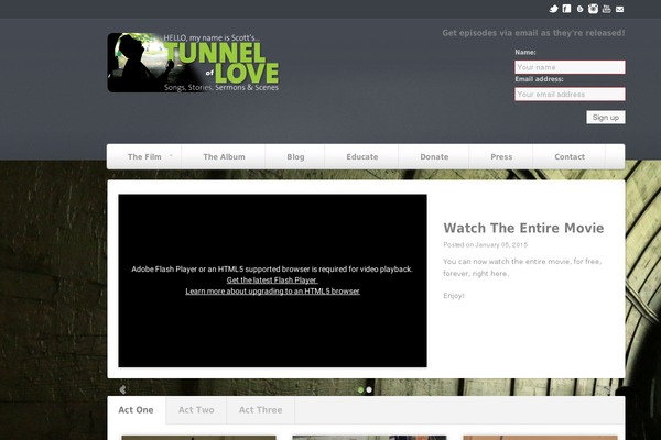 Primero theme site design template sample