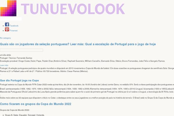 tunuevolook.com site used Themify-infinite