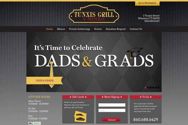 Foundation theme site design template sample