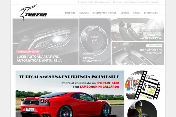 Armada theme site design template sample