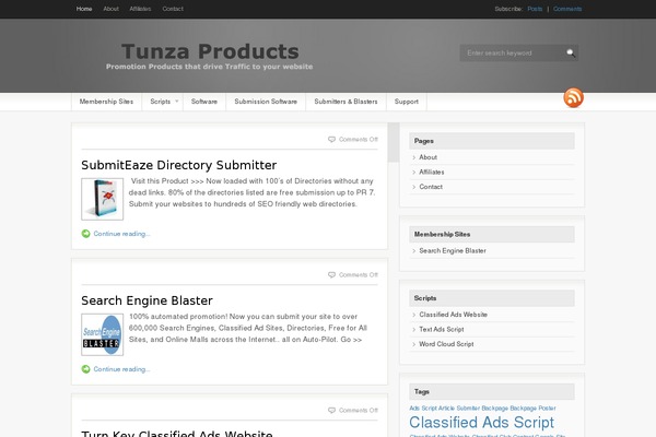 Neve theme site design template sample