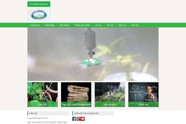 Thietke theme site design template sample