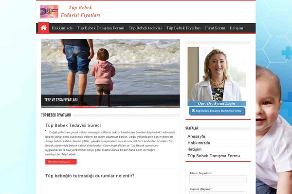 Jarida theme site design template sample