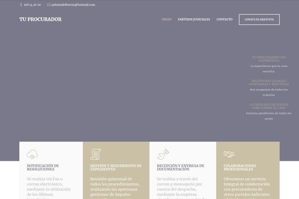 Etalon theme site design template sample