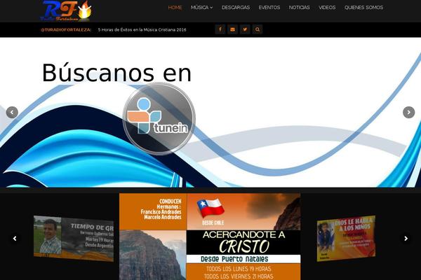 Truemag theme site design template sample