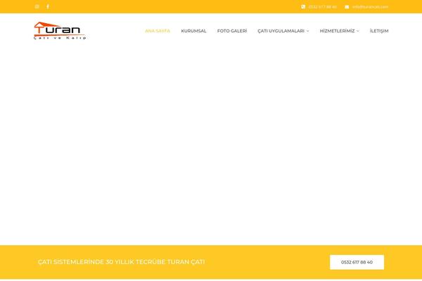 Construct theme site design template sample