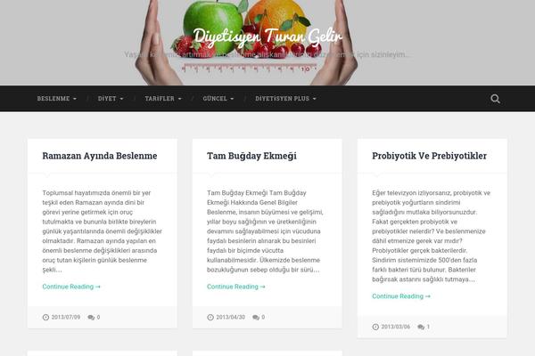 Baskerville theme site design template sample