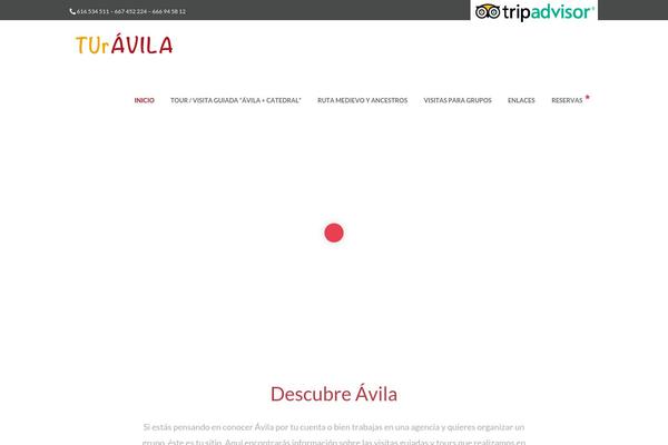Voyagewp theme site design template sample