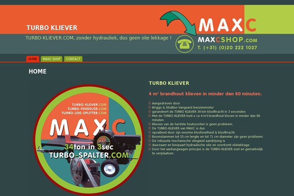 turbo-kliever.com site used Maxc2014