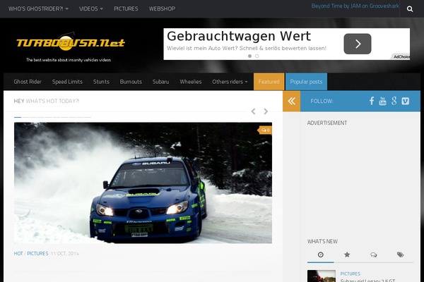 Site using Faster Pagination plugin