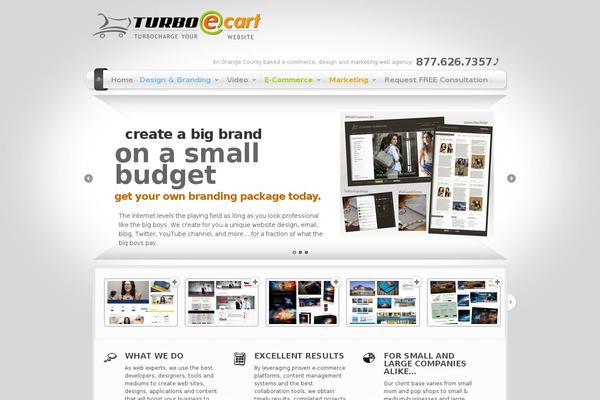 Kaboodle theme site design template sample