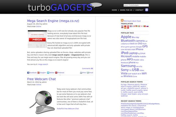 Site using Digg Digg plugin