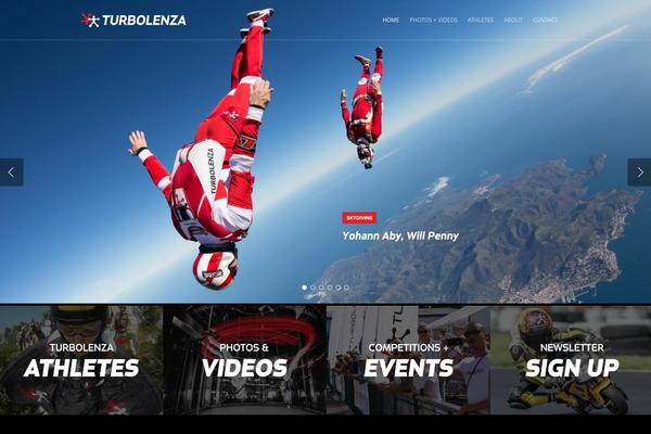 Salient theme site design template sample