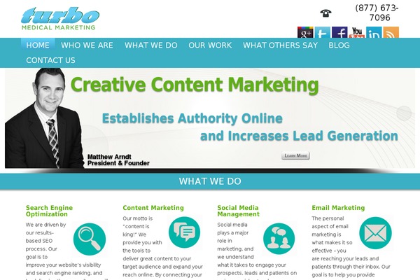 KadenceWP theme site design template sample