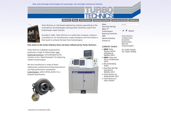 turbotechnics.com site used PrimePress