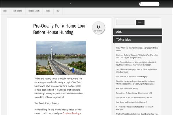 Inspire theme site design template sample