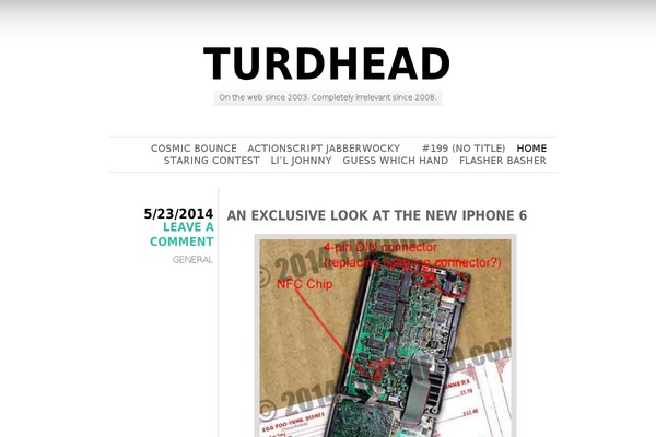 Chunk theme site design template sample
