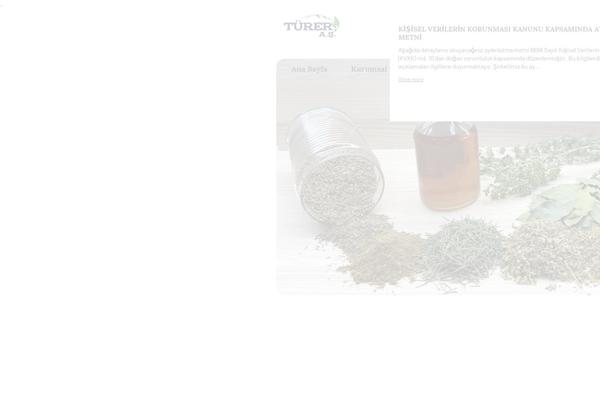 turer.com.tr site used Organio
