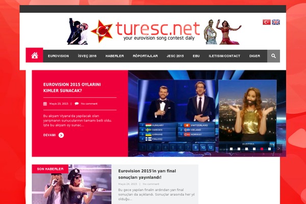 Gonzo theme site design template sample