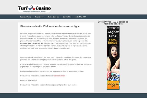 turf-casino.com site used Ribbon